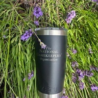 YETI NGO Black 20oz Rambler Tumbler