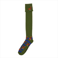 Shuttlesocks Green & Blue Grouse Shooting/Walking Socks